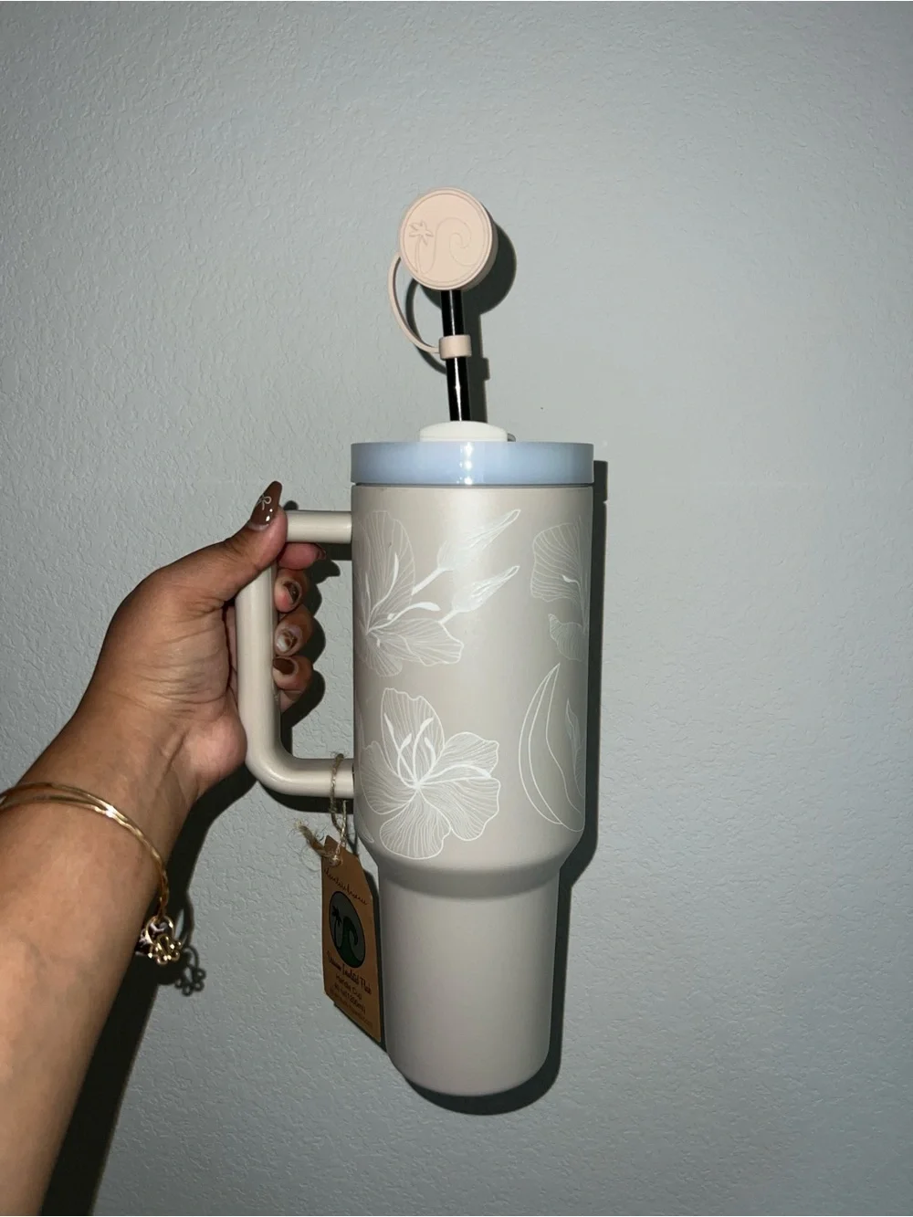 Hawaii Print Exclusive Stanley Dupe - 40oz